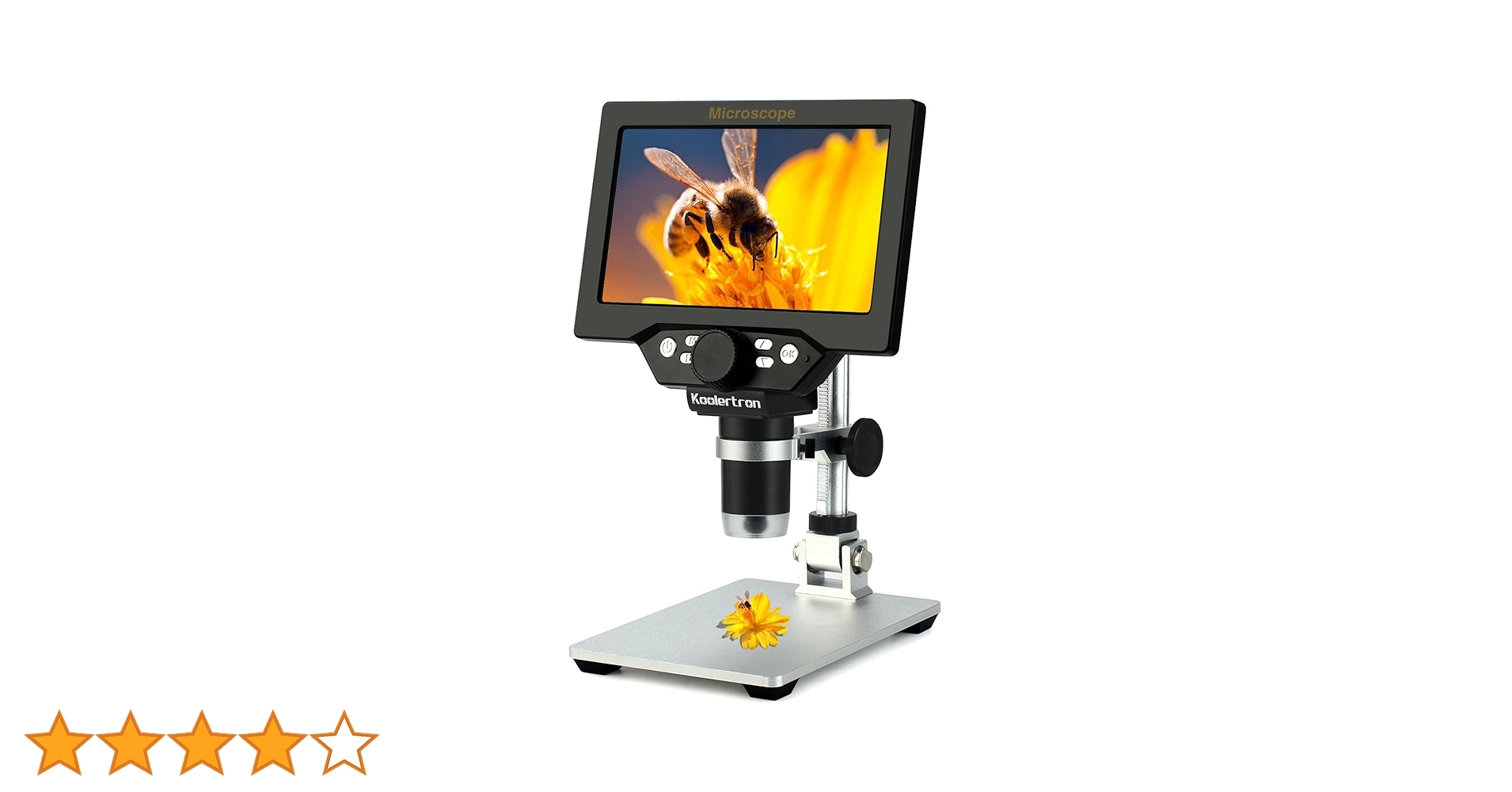 LCD デジタル　マイクロスコープ Amazon.co.jp: デジタル顕微鏡 USB電子顕微鏡 7インチLCD